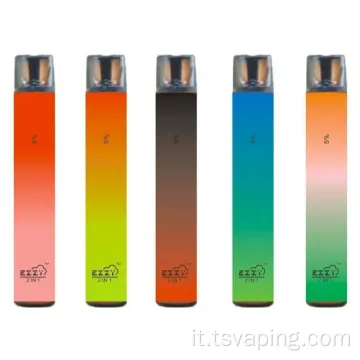 BULESALE 2000 BUFS EZZY 2 in 1 vape